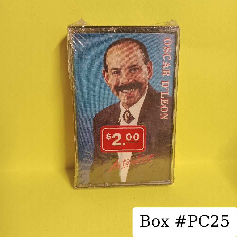 Oscar D' León - Auténtico  - 1991 - TH-2855 - New - Sealed - Cassettes