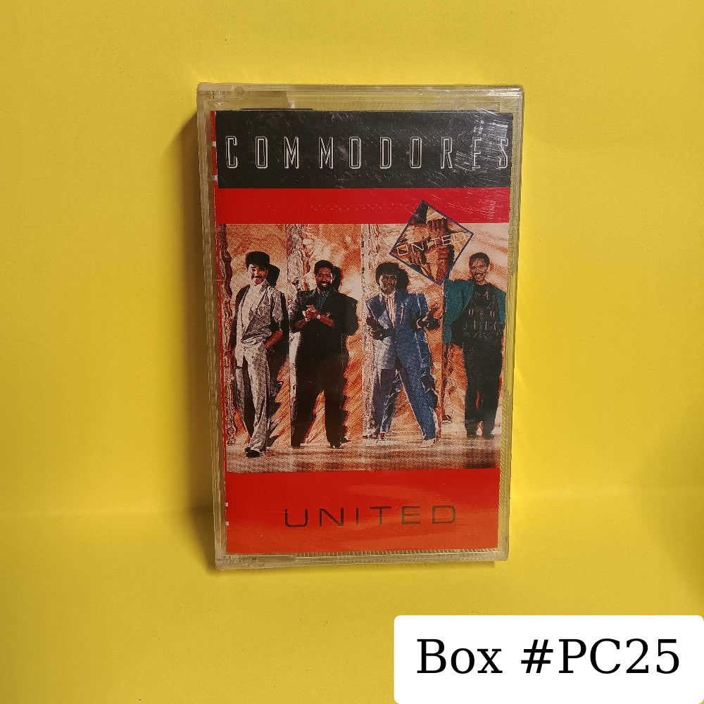 Commodores - United ITALY - 1986 - 831 194-4 - New - Sealed - Cassettes