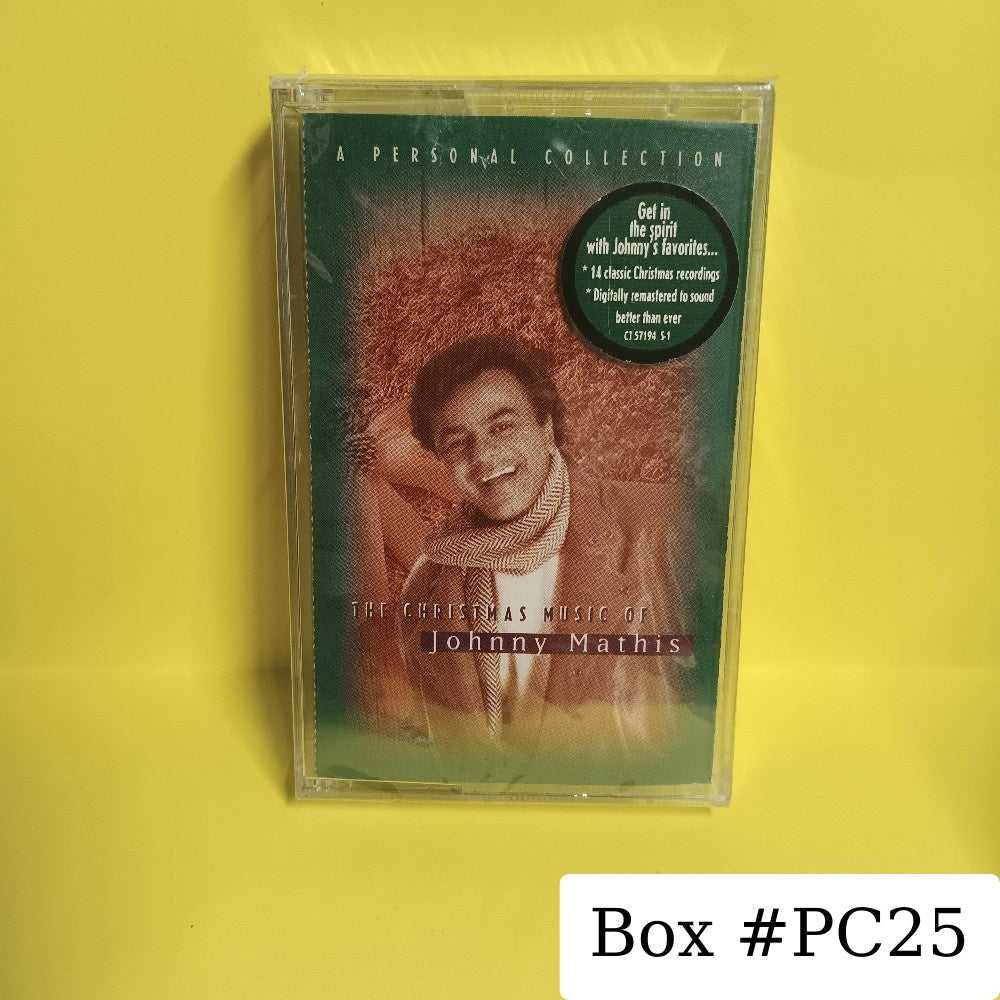 Johnny Mathis - The Christmas Music Of Johnny Mathis: A Personal Collection - 1993 - CT 57194 - New - Sealed - Cassettes
