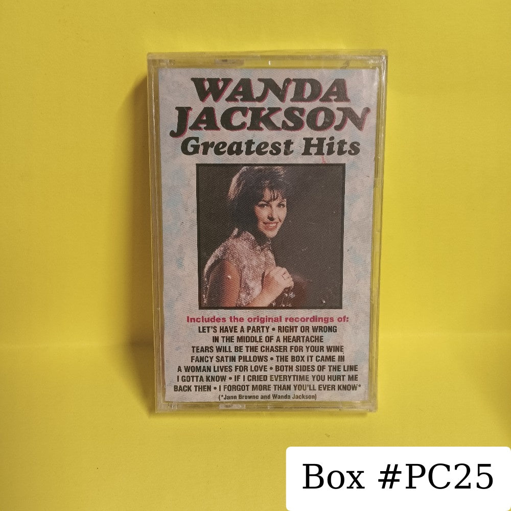 Wanda Jackson - Greatest Hits - 1990 - D4-77398 - New - Sealed - Cassettes