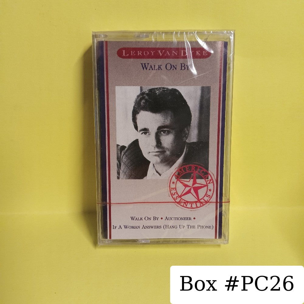 Leroy Van Dyke - Walk On By - 1995 - 314-526 541-4 - New - Sealed - Cassettes