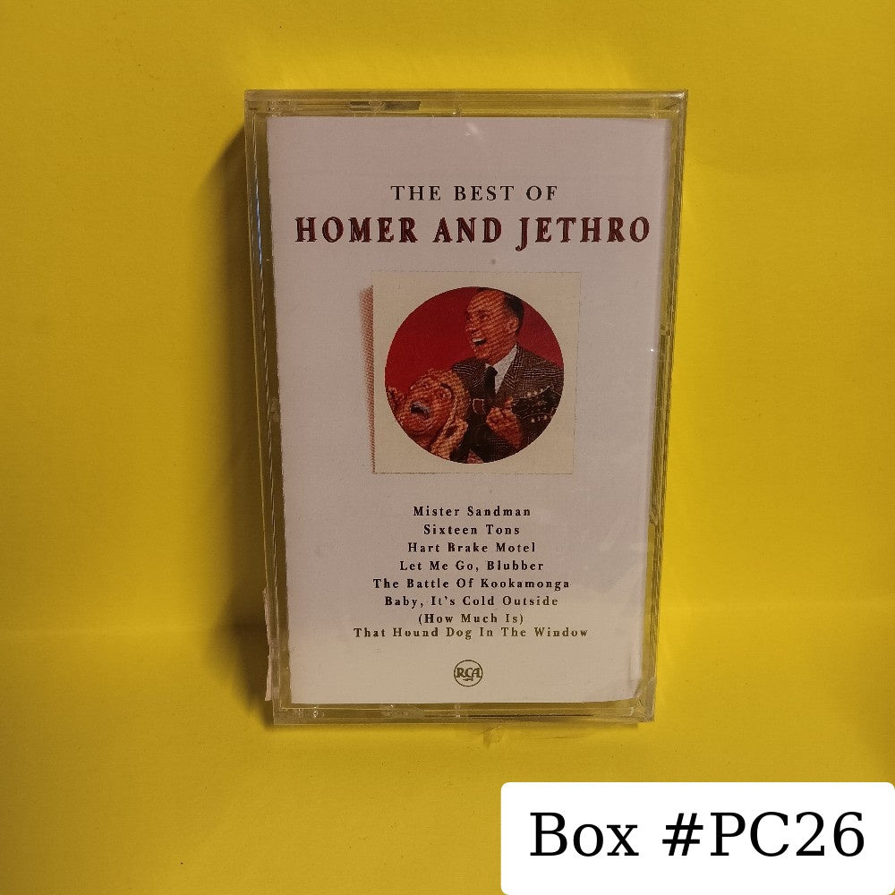 Homer And Jethro - The Best Of Homer & Jethro - 1992 - 07863-61088-4 - New - Sealed - Cassettes