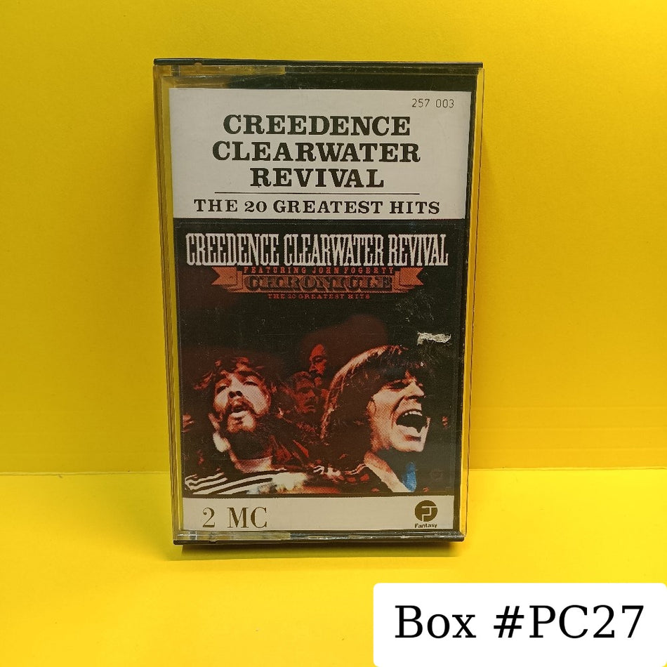 Creedence Clearwater Revival - Chronicle - 20 Greatest Hits SPAIN - 1983 - 257 003 - Used - EX - Cassettes