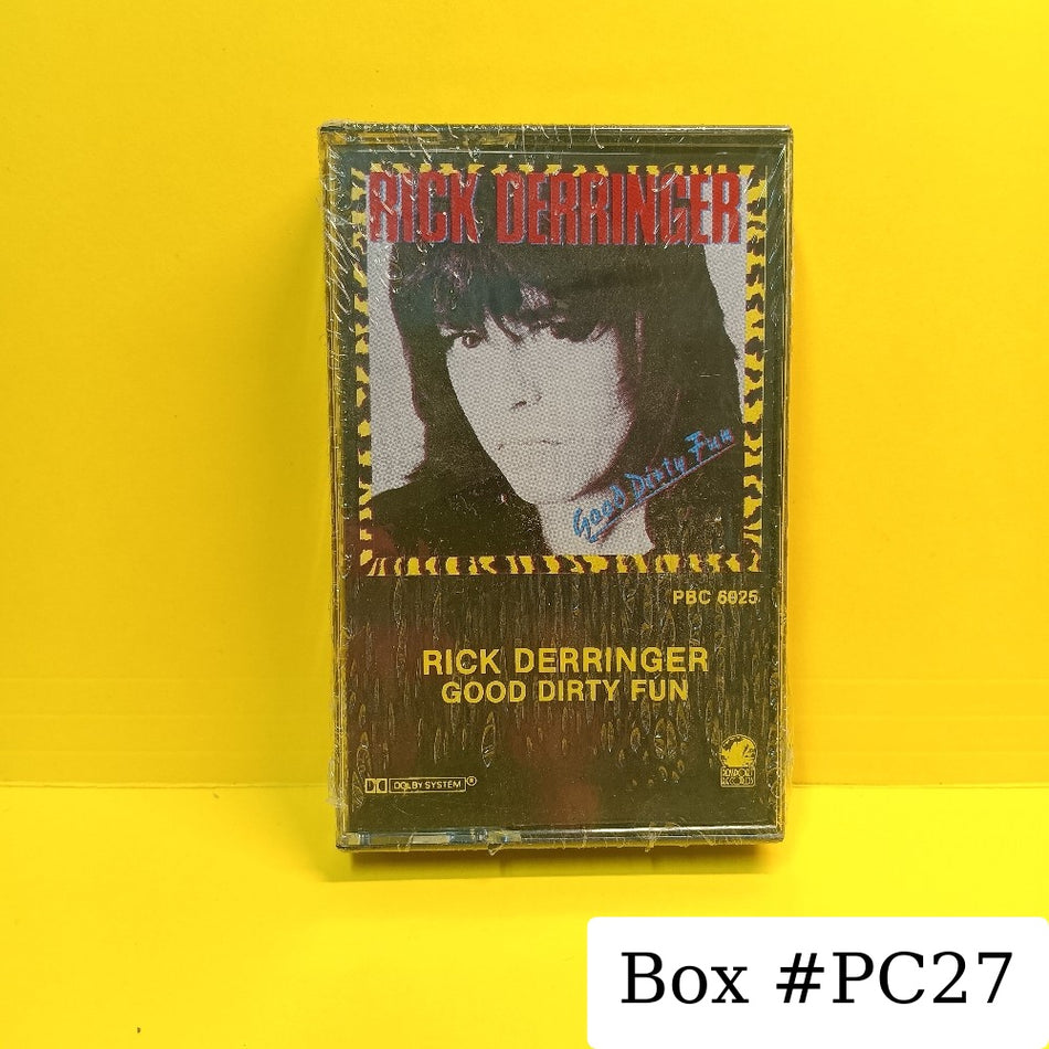 Rick Derringer - Good Dirty Fun - 1983 - PBC 6025 - New - Sealed - Cassettes