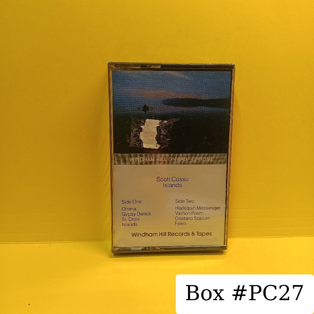 Scott Cossu - Islands - 1984 - WT-1033 - New - Sealed - Cassettes