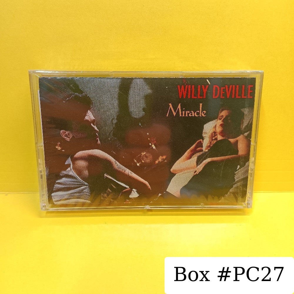 Willy DeVille - Miracle - 1987 - CS 5177 - New - Sealed - Cassettes