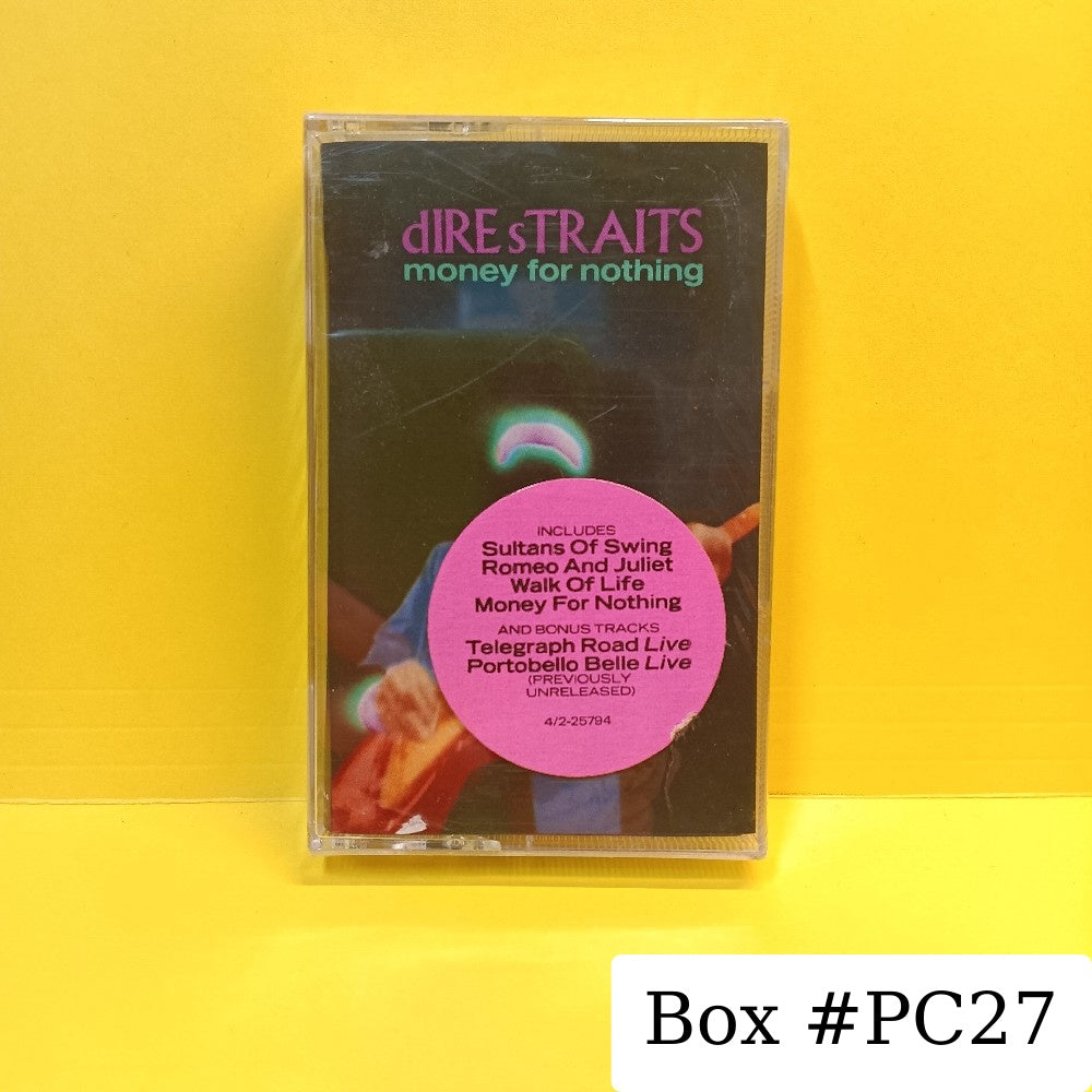 Dire Straits - Money For Nothing - 1988 - 9 25794-4 - New - Sealed - Cassettes