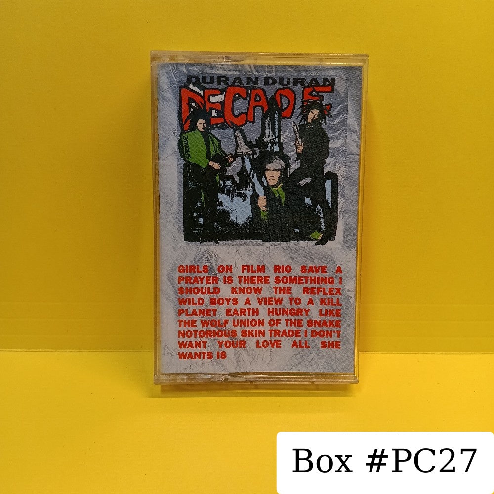 Duran Duran - Decade - 1989 - C4 93178 - Used - EX - Cassettes