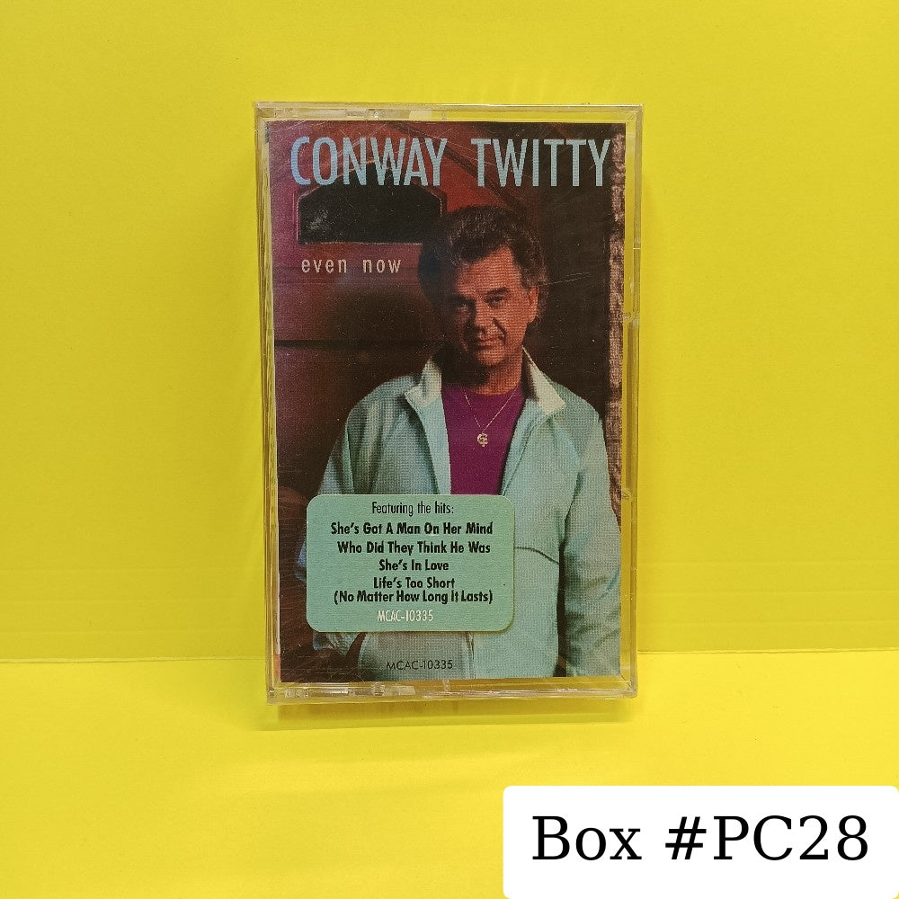 Conway Twitty - Even Now - 1991 - CMCAC-10335 - New - Sealed - Cassettes