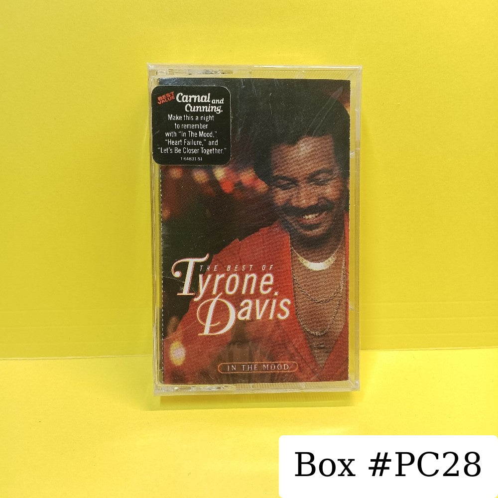 Tyrone Davis - The Best Of Tyrone Davis: In The Mood - 1996 - CT 64831 - New - Sealed - Cassettes