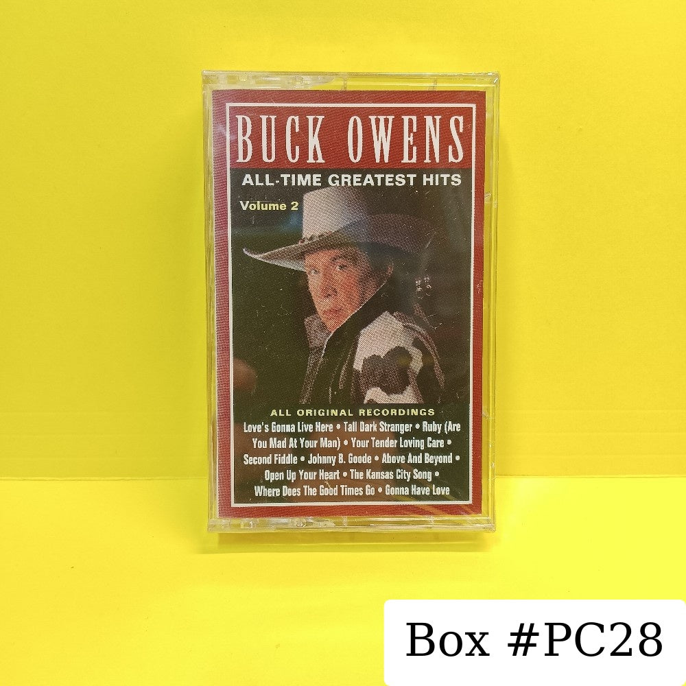 Buck Owens - All-Time Greatest Hits Volume 2 - 1992 - D4-77568 - New - Sealed - Cassettes