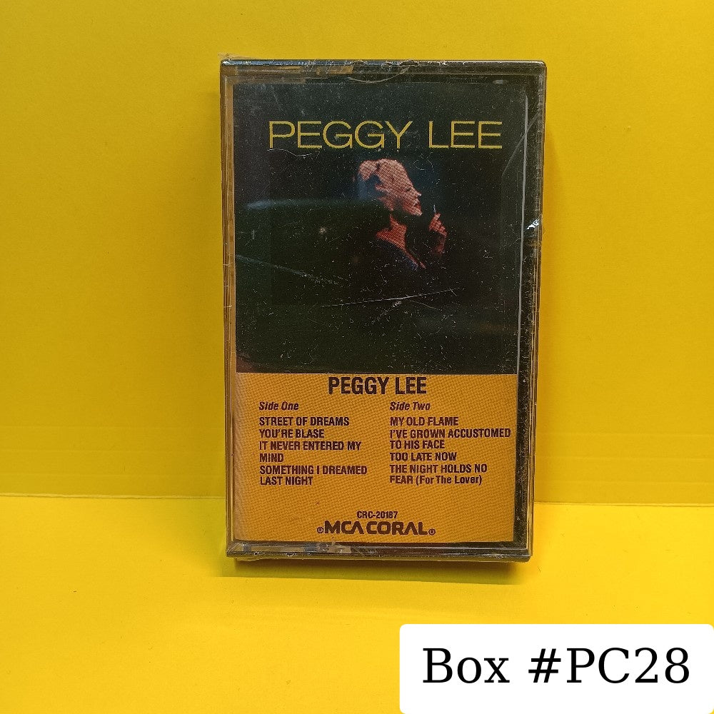 Peggy Lee - Peggy Lee / Self Titled - 1984 - CRC-20187 - New - Sealed - Cassettes