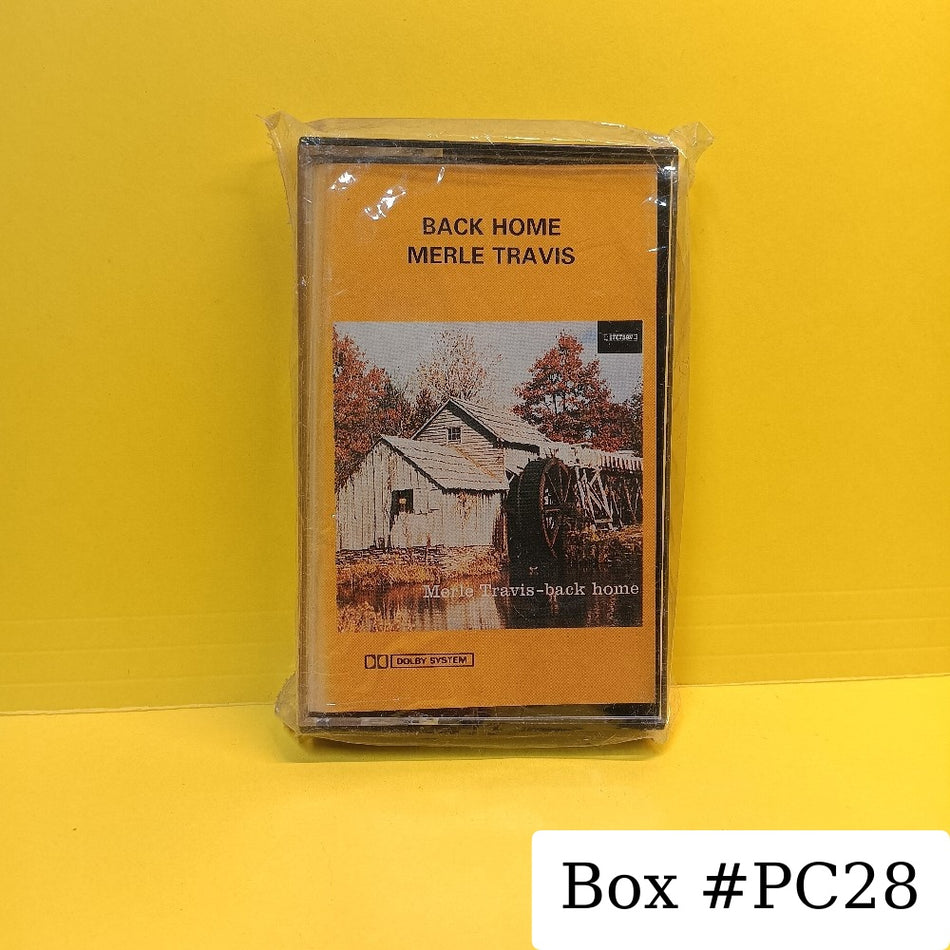 Merle Travis - Back Home UK - HATC 3044 - Used - Sealed - Cassettes