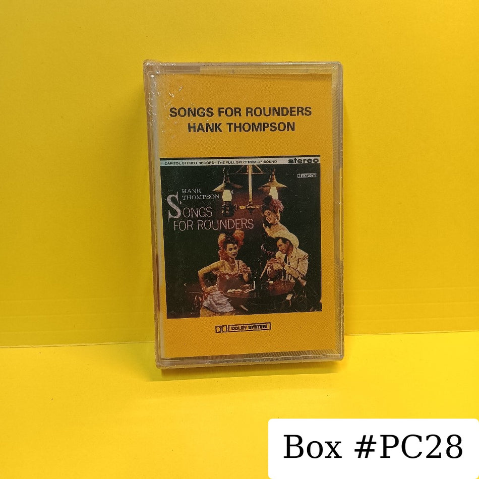 Hank Thompson - Songs For Rounders UK - HATC 3052 - New - Sealed - Cassettes