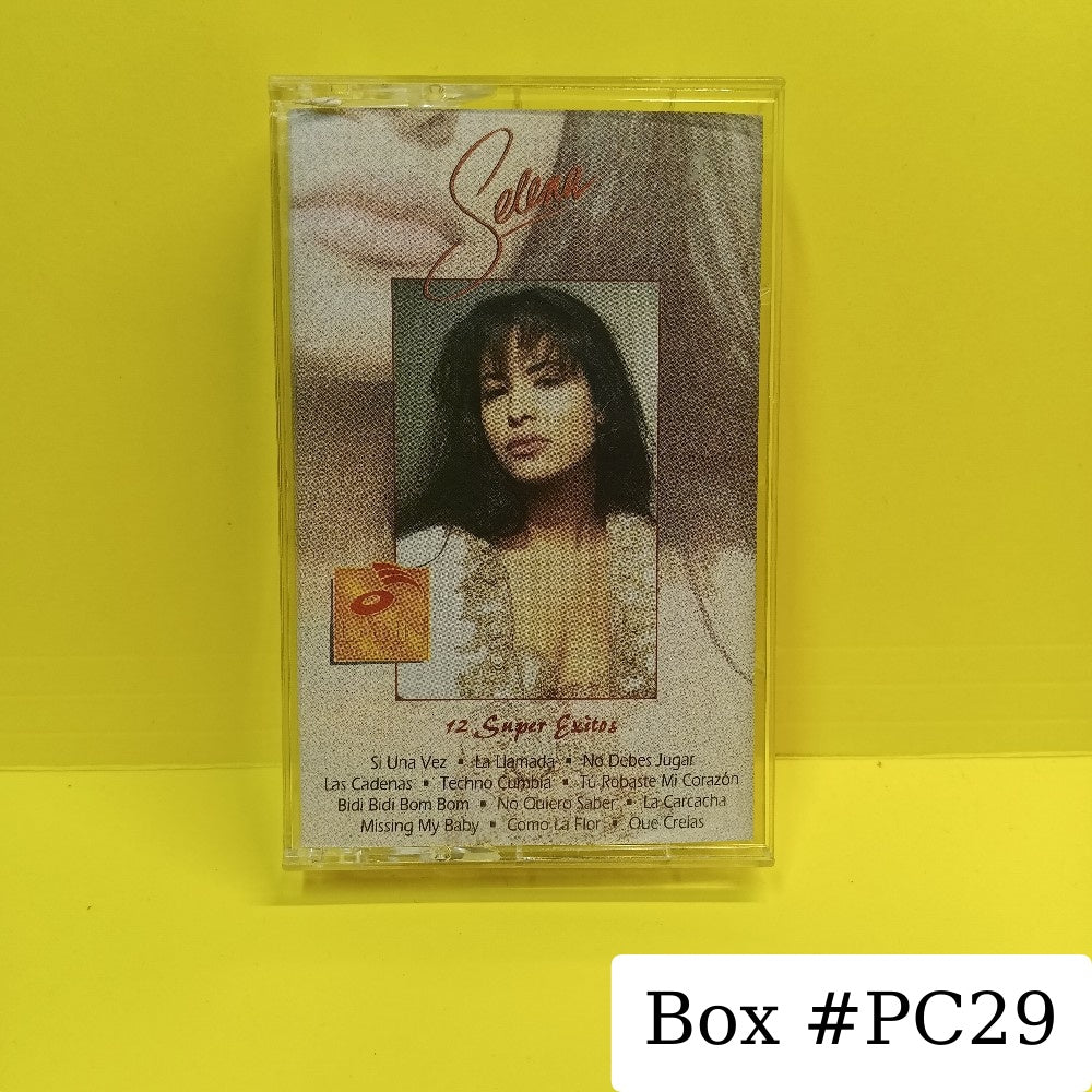 Selena - 12 Super Exitos - 1994 - H4 7243 8 30907 4 7 - Used - EX - Cassettes