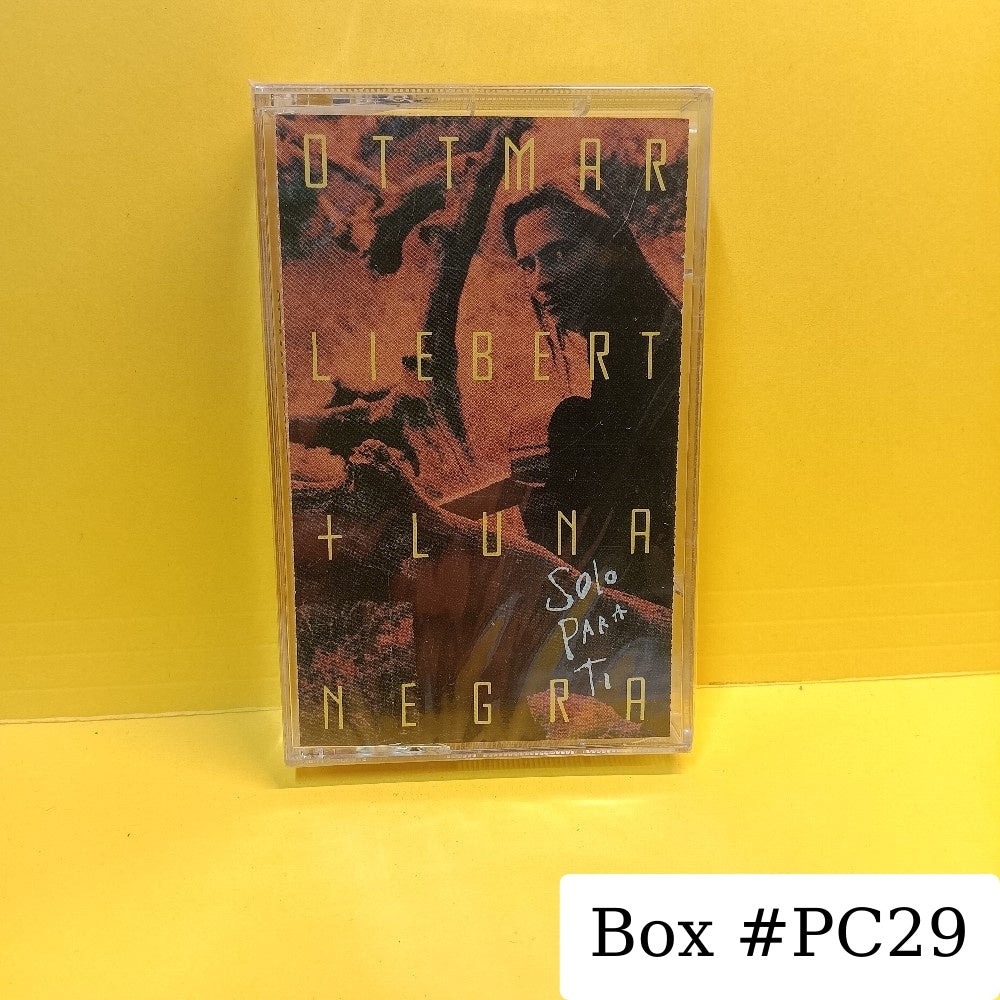 Ottmar Liebert + Luna Negra - Solo Para Ti - 1992 - ET 47848 - New - Sealed - Cassettes