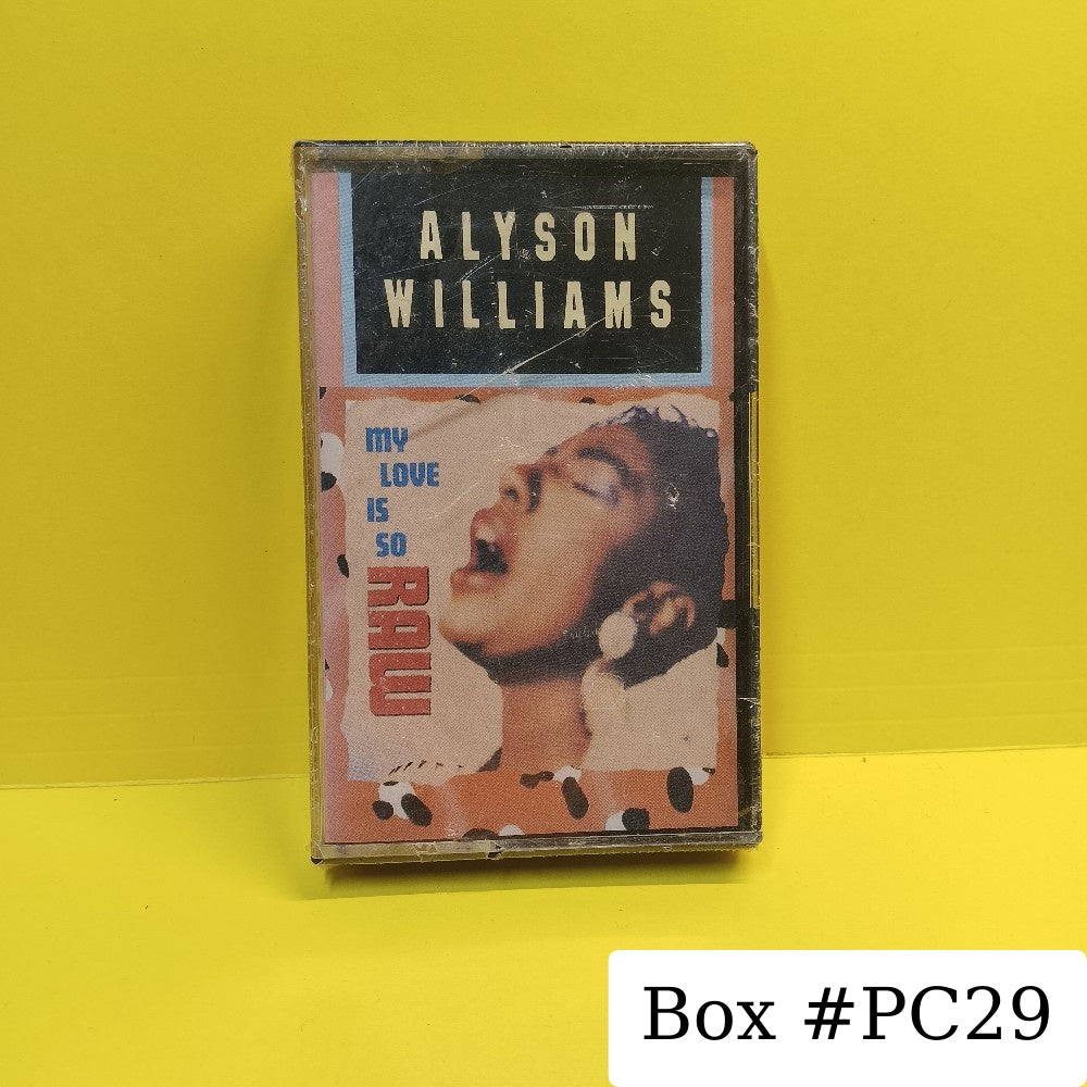 Alyson Williams - My Love Is So Raw (Edit) UK - 1989 - 654898 4 - New - Sealed - Cassettes