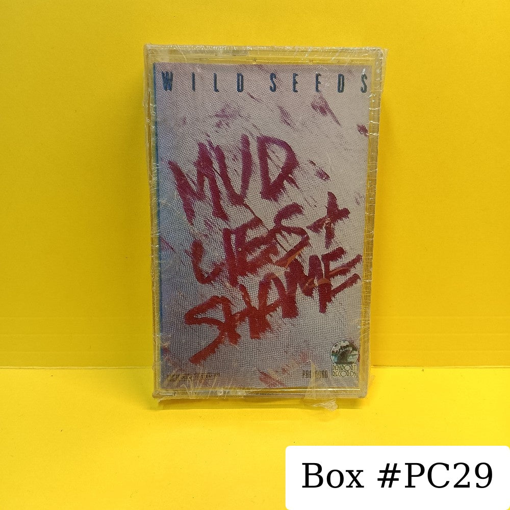 Wild Seeds - Mud, Lies & Shame - 1988 - PBC 6060 - New - Sealed - Cassettes