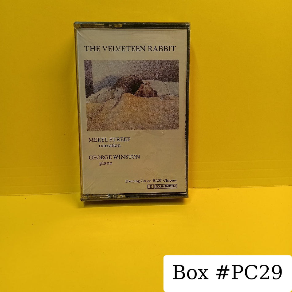 Meryl Streep / George Winston - The Velveteen Rabbit - 1985 - DT-3007 - New - Sealed - Cassettes