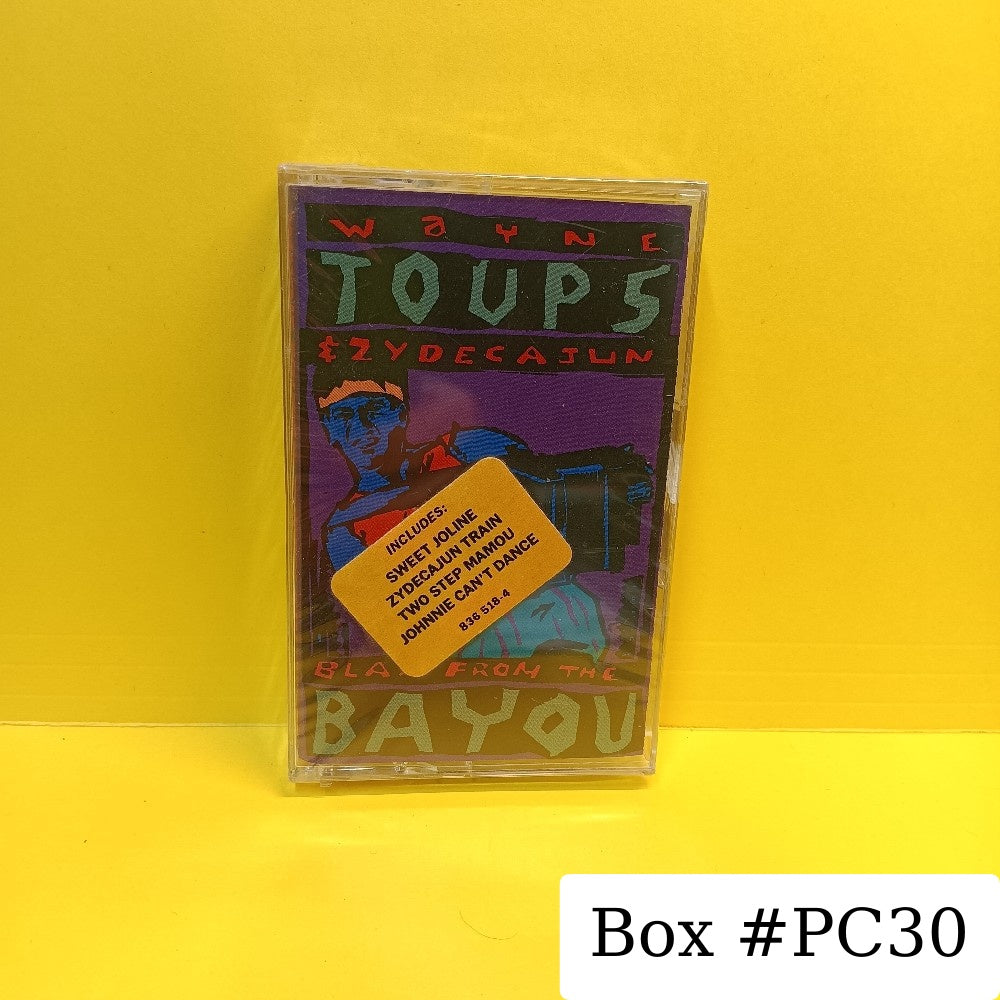 Wayne Toups & Zydecajun - Blast From The Bayou - 1989 - 836 518-4 - New - Sealed - Cassettes