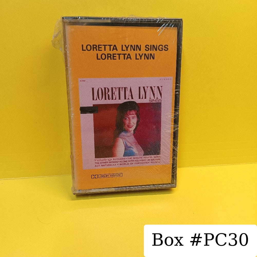 Loretta Lynn - Loretta Lynn Sings UK - HATC 3022 - New - Sealed - Cassettes