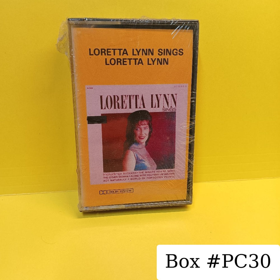 Loretta Lynn - Loretta Lynn Sings UK - HATC 3022 - New - Sealed - Cassettes