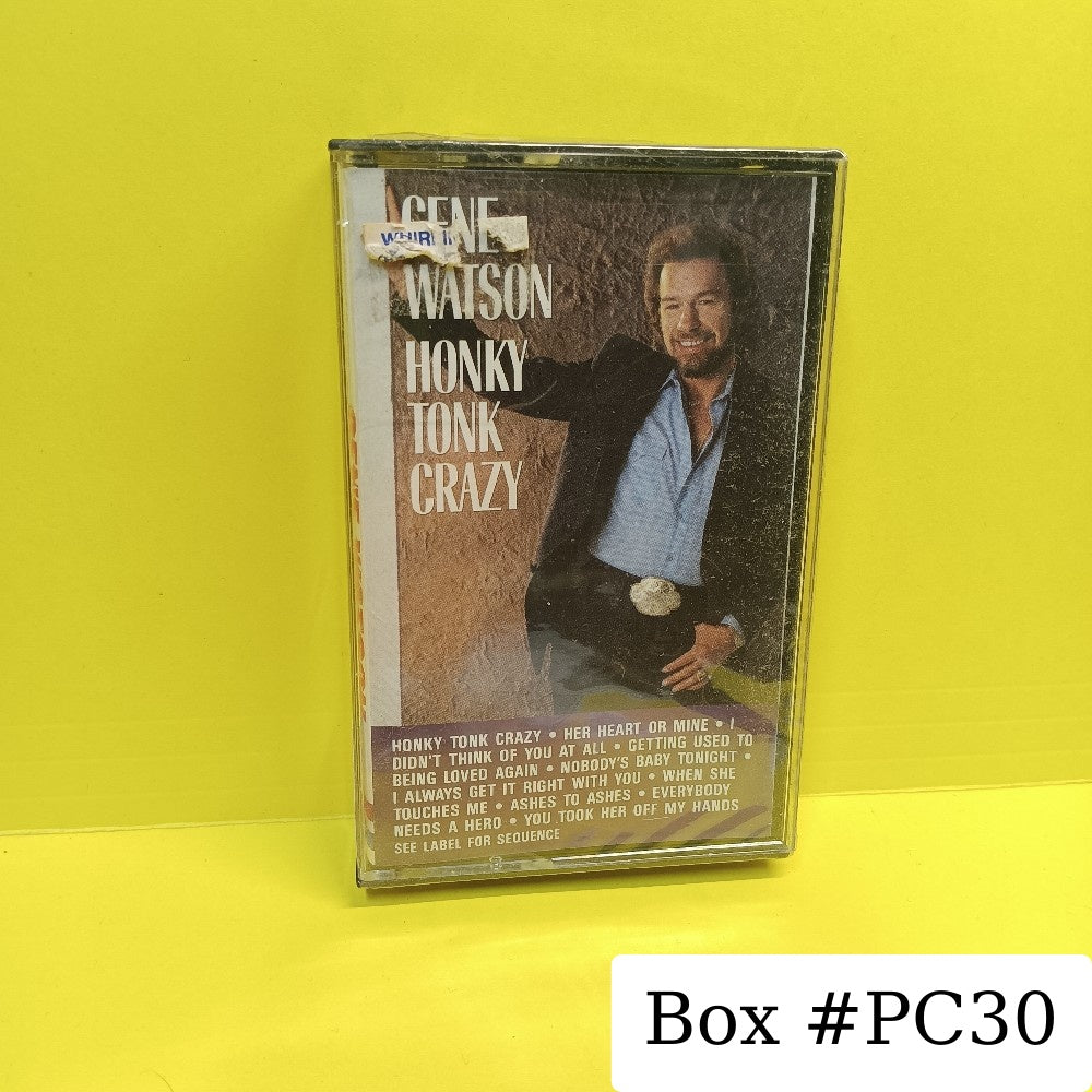 Gene Watson - Honky Tonk Crazy - 1987 - FET 40644 - New - Sealed - Cassettes
