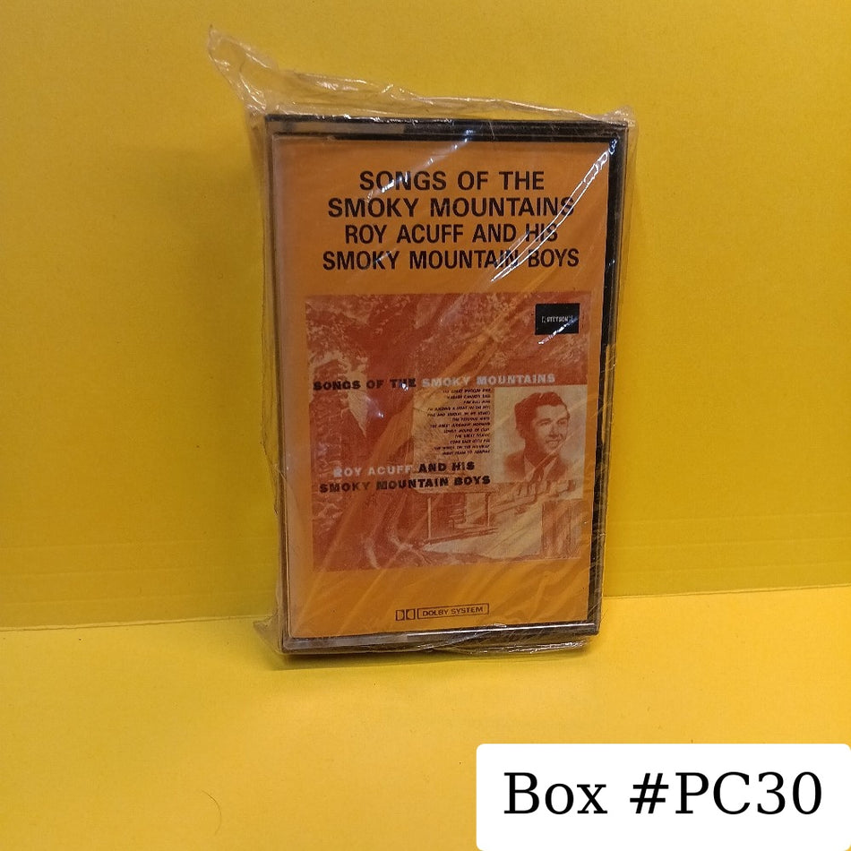 Roy Acuff & His Smoky Mountain Boys - Songs Of The Smoky Mountains UK - HATC 3038 - New - Sealed - Cassettes