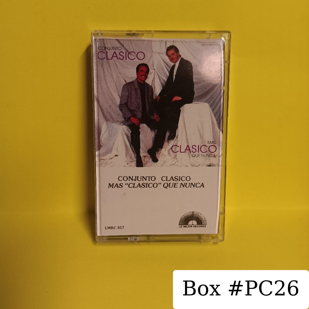 Conjunto Clasico - Mas Clasico Que Nunca - 1989 - LMRC 817 - Used - EX - Cassettes