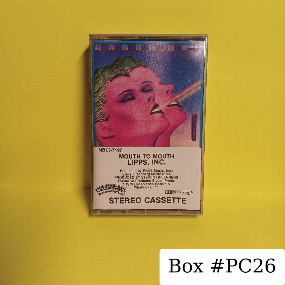 Lipps, Inc. - Mouth To Mouth - 1979 - NBL5-7197 - Used - EX - Cassettes