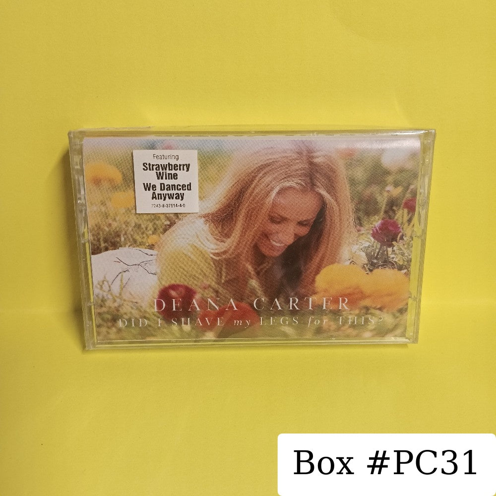 Deana Carter - Did I Shave My Legs For This? - 1996 - 7243-8-37514-4-0 - New - Sealed - Cassettes