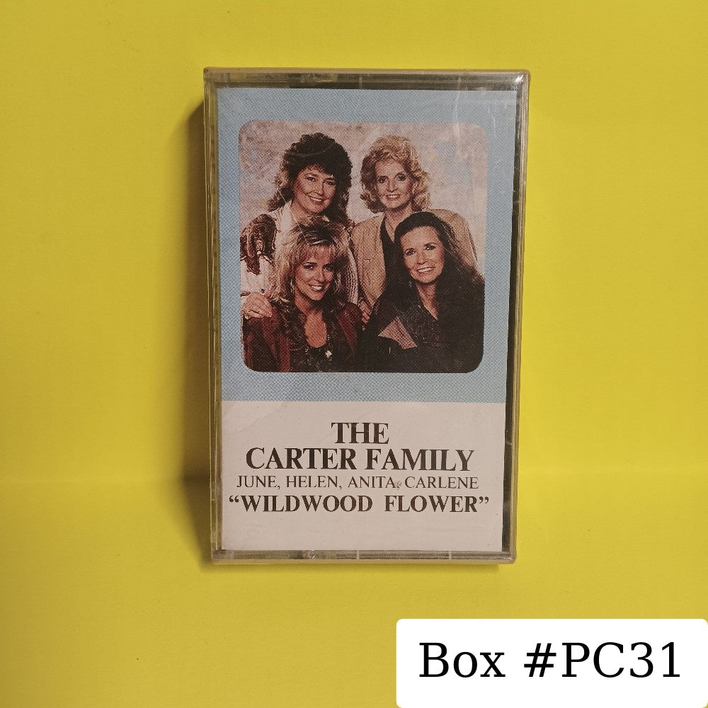 The Carter Family - "Wildwood Flower" - 1988 - 834-491-4 - New - Sealed - Cassettes