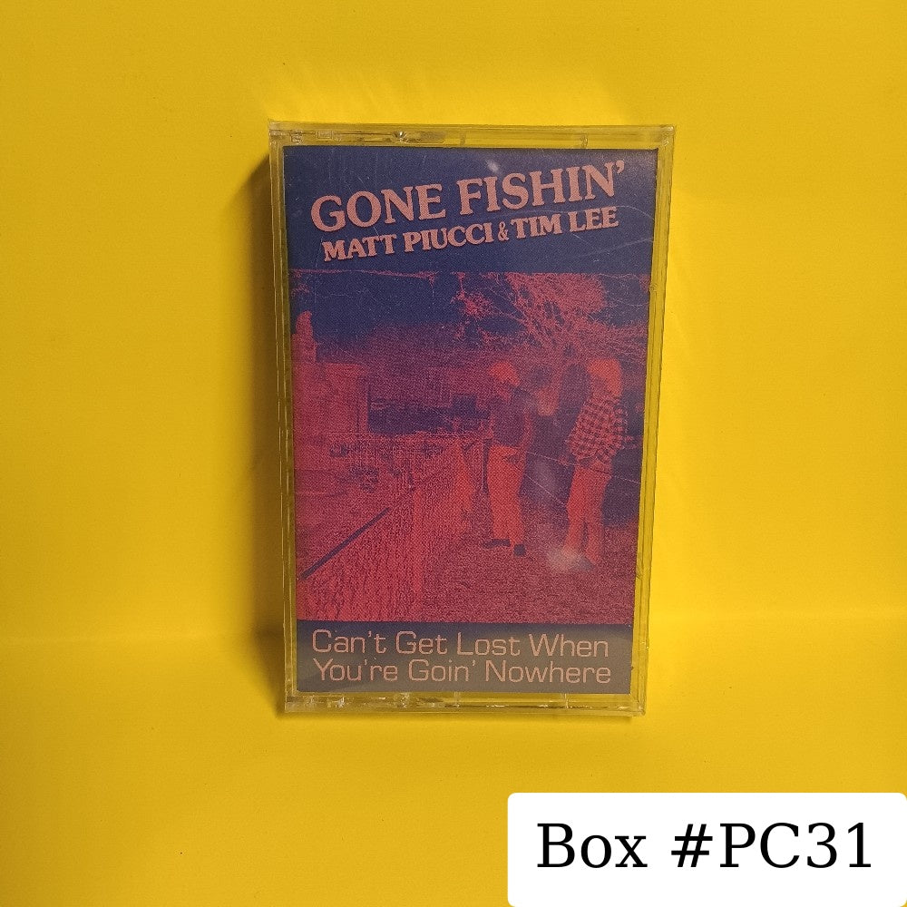 Gone Fishin' - Matt Piucci & Tim Lee - 1986 - 72126-4 - New - Sealed - Cassettes