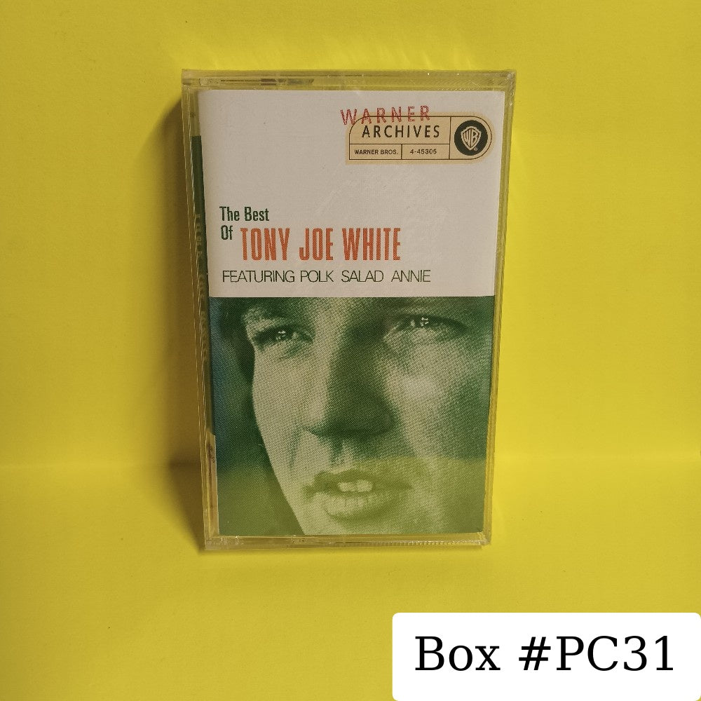 Tony Joe White - The Best Of Tony Joe White Ft Polk Salad Annie - 1993 - 9 45305-4 - New - Sealed - Cassettes