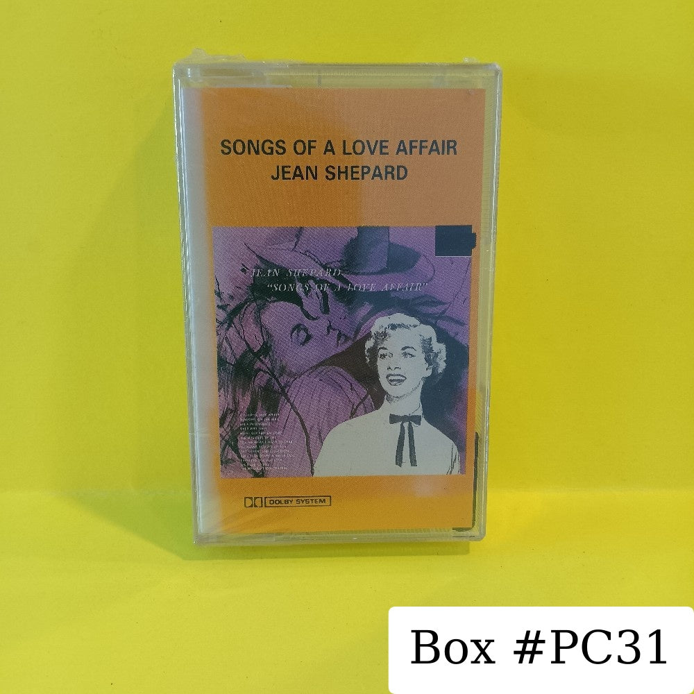 Jean Shepard - Songs Of A Love Affair UK - HATC 3042 - New - Sealed - Cassettes