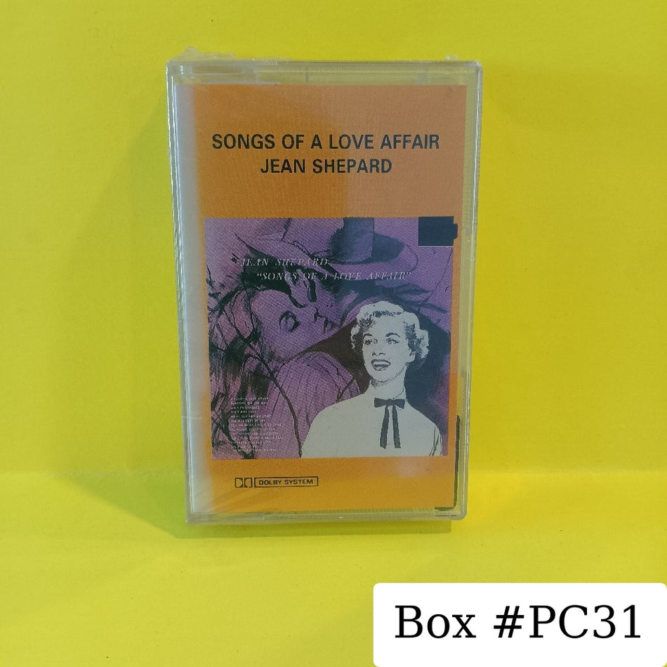Jean Shepard - Songs Of A Love Affair UK - HATC 3042 - New - Sealed - Cassettes