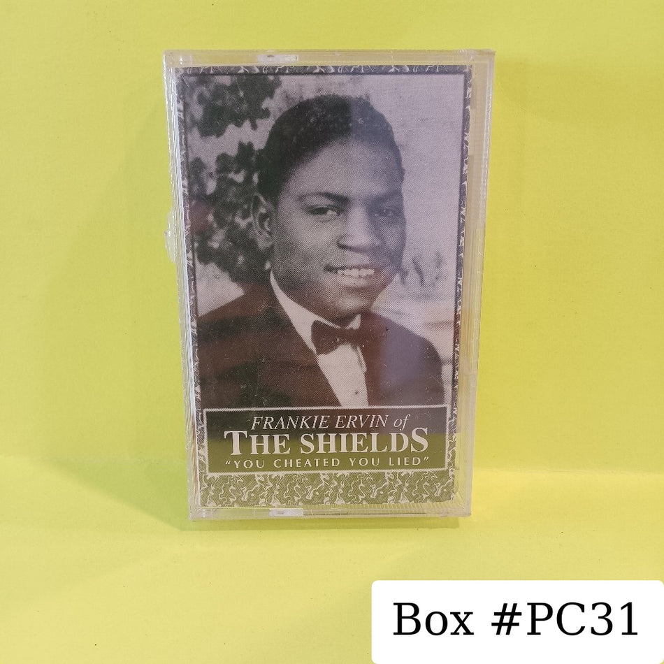 Frankie Ervin Of The Shields - You Cheated You Lied - 1988 - FE1234 - New - Sealed - Cassettes
