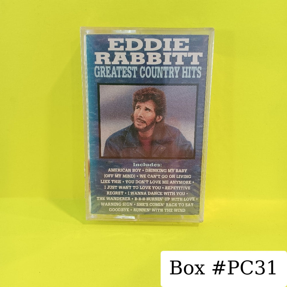 Eddie Rabbitt - Greatest Country Hits - 1991 - D4-77430 - New - Sealed - Cassettes