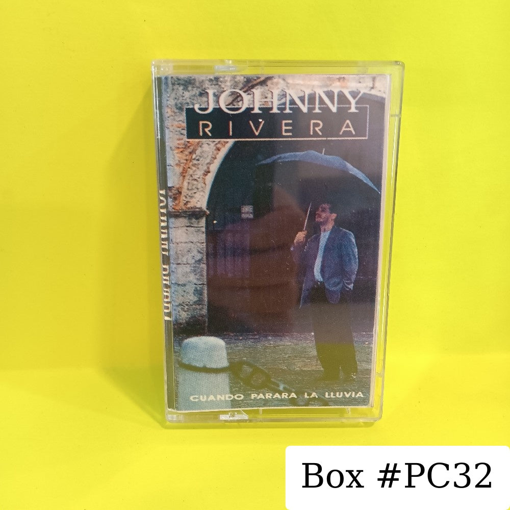 Johnny Rivera - Cuando Parara La Lluvia - 1993 - RMCC-81039 - Used - EX - Cassettes