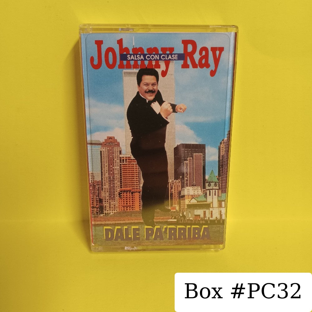 Johnny Ray Salsa Con Clase - Dale Pa'rriba  - 1995 - BCA 7213-4 - New - EX - Cassettes