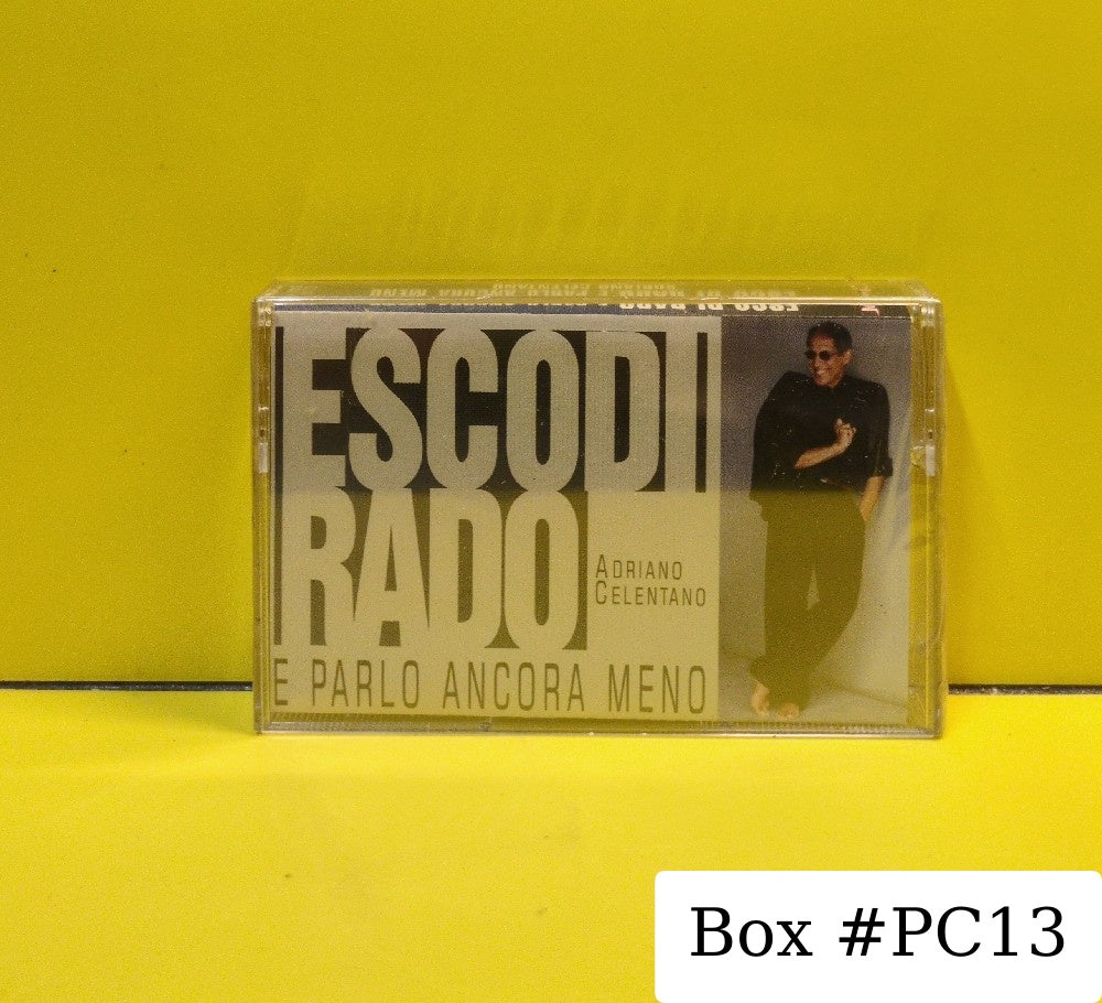 Adriano Celentano - Esco Di Rado E Parlo Ancora Meno - 2000 - CLN 2048 4 - New - Sealed - Cassettes - Italy Import