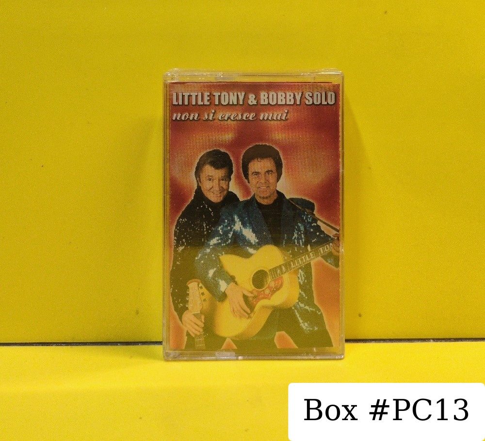 Little Tony & Bobby Solo - Non Si Cresce Mai - 2003 - 038052-4 - New - Sealed - Cassettes - Italy Import