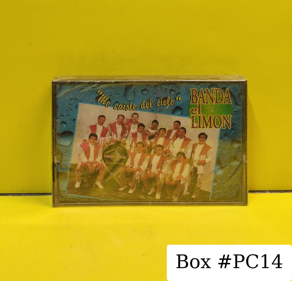 Banda El Limón - Me Caiste Del Cielo - 1996 - FCC-4016 - New - Sealed - Cassettes