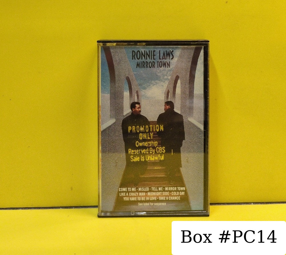 Ronnie Laws - Mirror Town - 1986 - BCT 40089 / CT 40089 - Used - EX - Cassettes - Promo