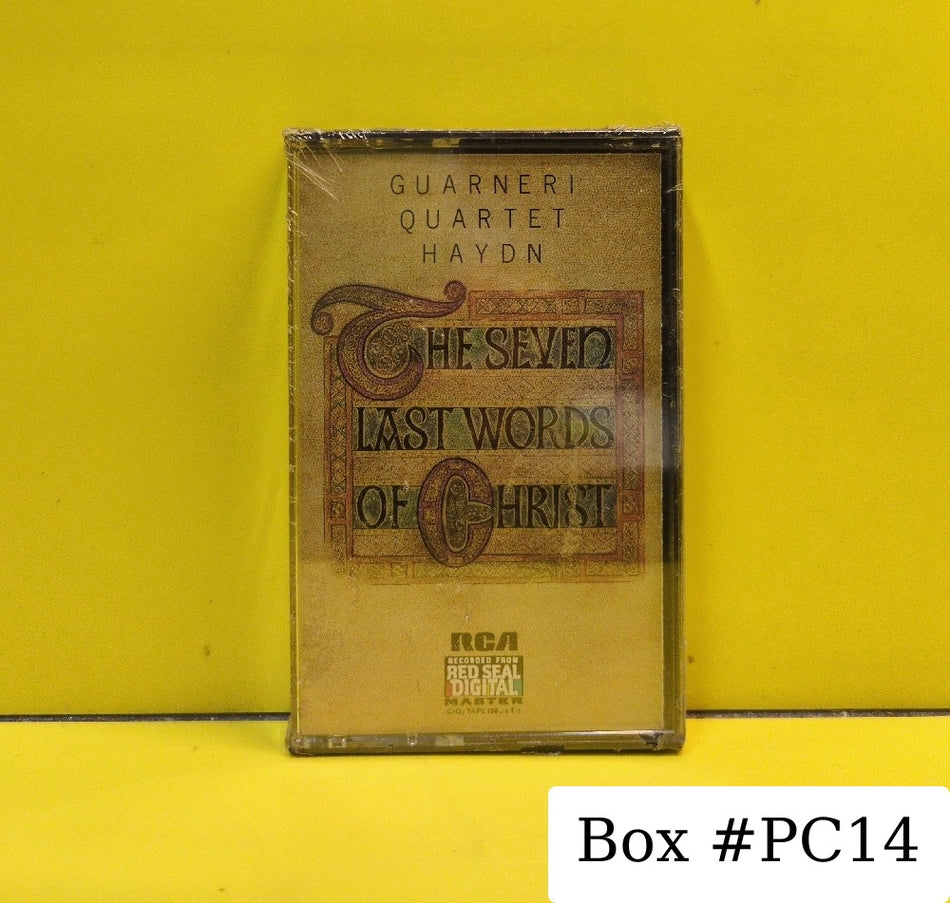 Haydn, Guarneri Quartet - The Seven Last Words Of Christ - 1987 - 6254-4-RC - New - Sealed - Cassettes