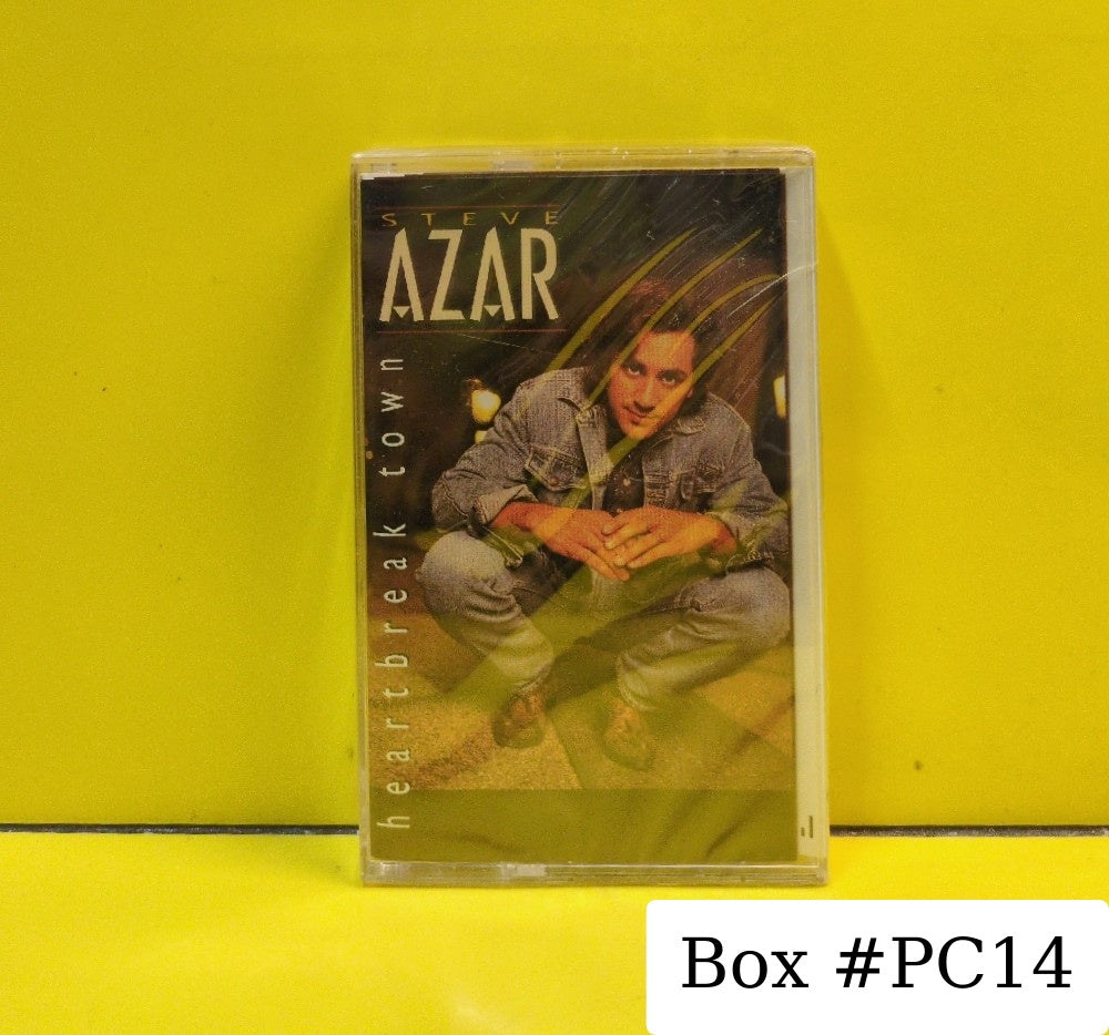Steve Azar - Heartbreak Town - 1996 - 51416 1172 4 - New - Sealed - Cassettes