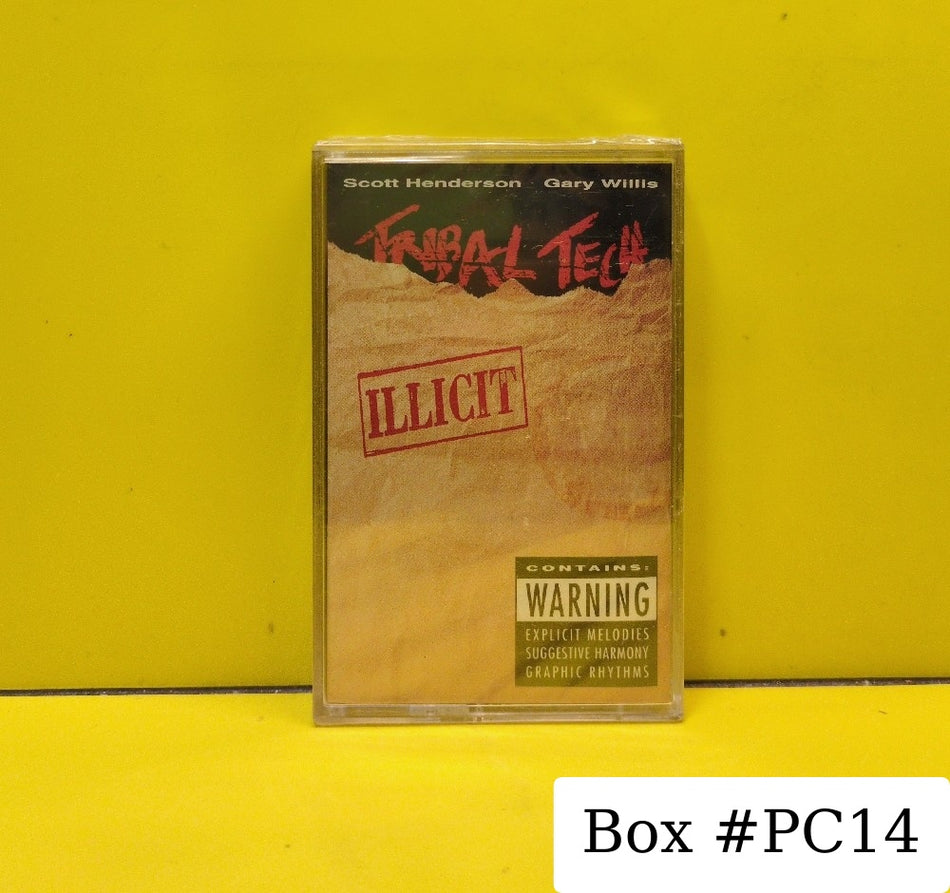 Scott Henderson, Gary Willis, Tribal Tech - Illicit - 1992 - R2 79180 - New - Sealed - Cassettes
