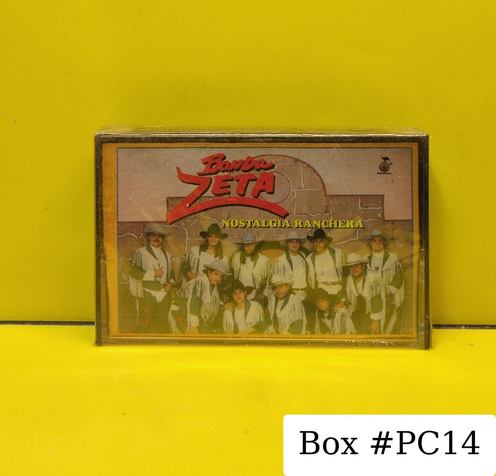Banda Zeta - Nostalgia Ranchera - 1996 - TMC-3066 - New - Sealed - Cassettes