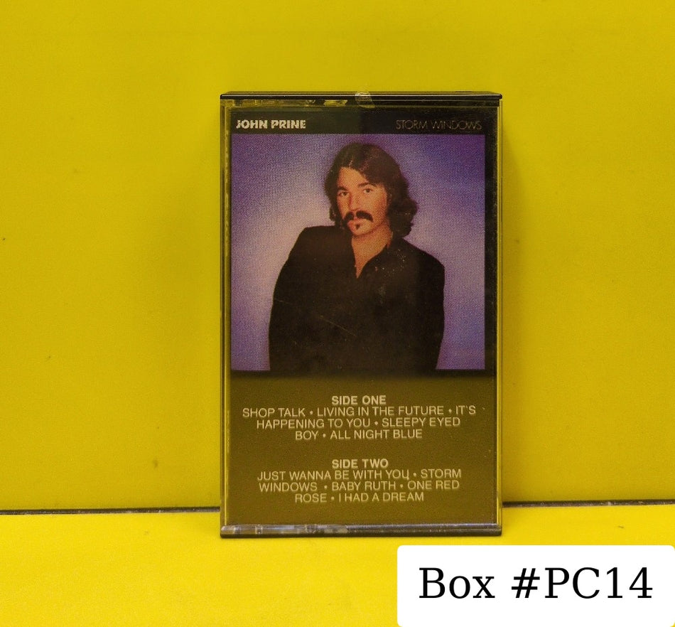 John Prine - Storm Windows - 1980 - TC-5286 - Used - EX - Cassettes