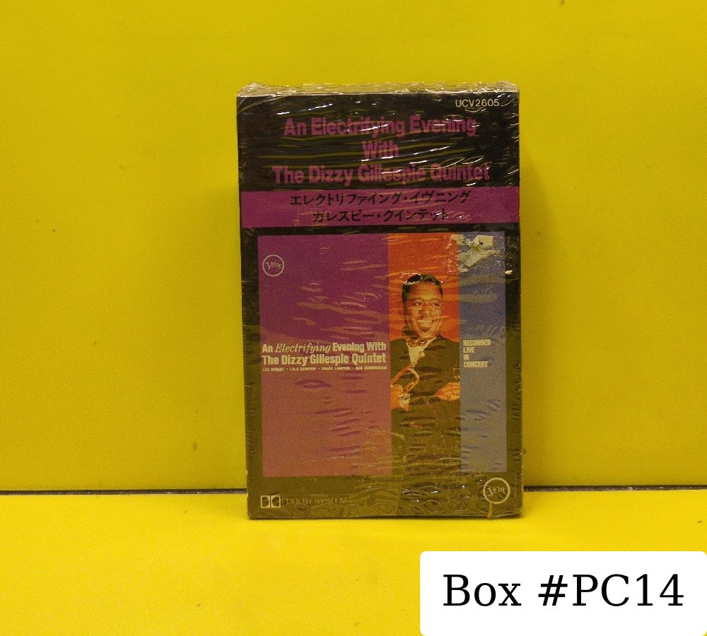 The Dizzy Gillespie Quintet - An Electrifying Evening With The Dizzy Gillespie Quintet - 1962 - UCV2605 - New - Sealed - Cassettes - Japan Import
